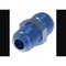 Aeroquip -6 AN Male To 5/8 Inch - 18 Inch, Anodized, Blue, Aluminum FCM2108 - alternate 2